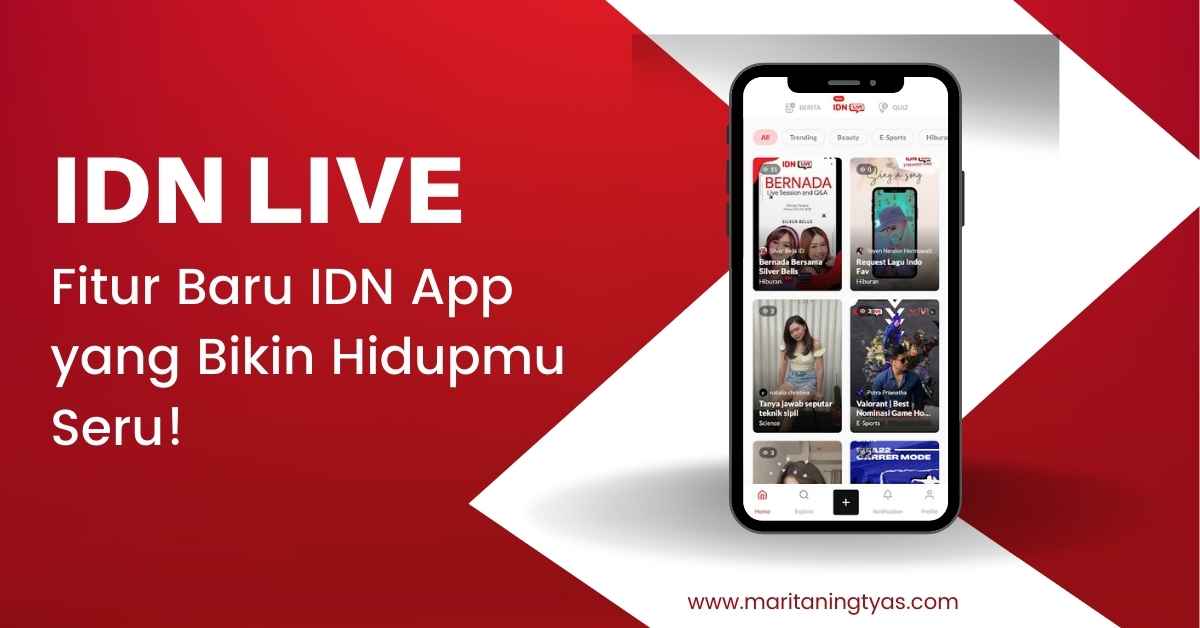 IDN Live Sebagai Aplikasi Live Streaming untuk Menghasilkan Uang  Galuhnews.com