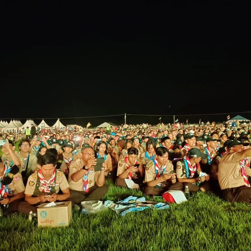 Kontingen JAmboree Indonesia. Dok.Foto: Instagram.com/ataliapraratya